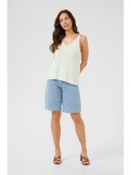 Cream Bluzka w kolorze kremowym rozmiar: S. Brązowe bluzki damskie Cream, s, bez wzorów, bez kołnierzyka, bez ramiączek. Za 82.99 zł.