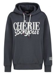 Eight2Nine Bluza w kolorze antracytowym rozmiar: S. Czarne bluzy damskie Eight2Nine, s, bez wzorów, z bawełny, z kapturem. Za 83.22 zł.