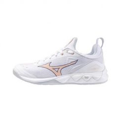 Buty siatkarskie damskie Mizuno Wave Luminous 2. Białe obuwie sportowe damskie Mizuno, z gumy, bez zapięcia, do biegania, mizuno wave. W wyprzedaży za 586.00 zł.