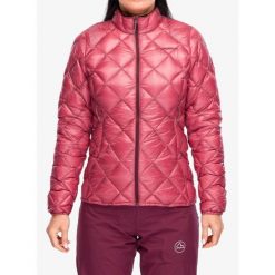 Kurtka puchowa damska La Sportiva Lumina 100 Down Jacket. Czerwone kurtki damskie La Sportiva, bez wzorów, z puchu, bez kaptura. Za 955.89 zł.