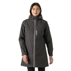 Długa kurtka zimowa damska Helly Hansen Belfast. Szare kurtki damskie Helly Hansen, na zimę, l, bez wzorów, z materiału, bez kaptura. Za 711.00 zł.