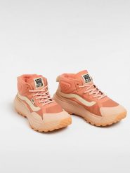 Vans Sneakersy "Crosspath Mid" w kolorze brzoskwiniowym rozmiar: 38. Pomarańczowe obuwie sportowe damskie Vans, z materiału, za kostkę, bez zapięcia. Za 202.50 zł.