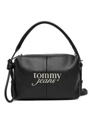 Tommy Jeans Torebka Tjw Bold Camera Bag AW0AW18470 Czarny. Czarne torebki klasyczne damskie Tommy Jeans, z jeansu, bez dodatków. Za 449.99 zł.