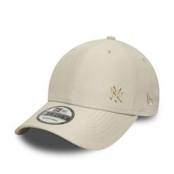 Czapka baseballowa New York Yankees Tonal Flawless 9forty. Białe czapki z daszkiem damskie New Era, bez wzorów. Za 135.50 zł.