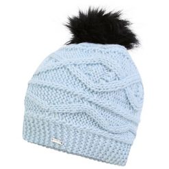 Czapka zimowa damska Dare2b Remind II z pomponem. Niebieskie czapki damskie Dare 2b, na zimę, bez wzorów, z wełny. Za 31.00 zł.