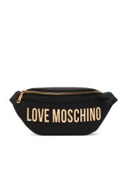 LOVE MOSCHINO Nerka JC4195PP0PKD0000 Czarny. Czarne nerki i saszetki damskie Love Moschino, ze skóry, bez dodatków. Za 859.99 zł.