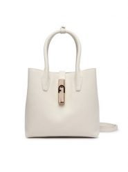 Furla Torebka Goccia S WB01949 ARE000 KH PNN00 Biały. Białe torebki klasyczne damskie Furla, ze skóry, bez dodatków. Za 1,389.00 zł.