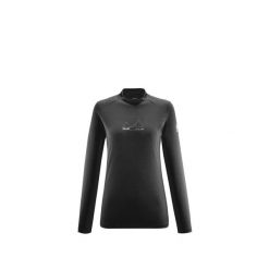 Koszulka damska z długim rękawem Millet Kamet Ts Ls W Active Fit. Czarne koszulki damskie Millet, m, bez wzorów, z włókna, bez kołnierzyka, bez ramiączek. W wyprzedaży za 199.00 zł.