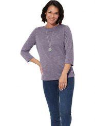 WITT WEIDEN Koszulka w kolorze fioletowym rozmiar: 46. Różowe koszulki damskie WITT WEIDEN, bez wzorów, bez kołnierzyka, bez ramiączek. Za 48.16 zł.