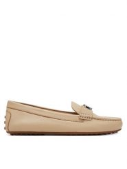 LAUREN RALPH LAUREN Mokasyny Barnsbury 802942768011 Beżowy. Brązowe mokasyny damskie Lauren Ralph Lauren, ze skóry, bez obcasa. Za 469.99 zł.
