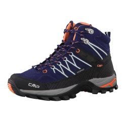 Buty trekkingowe damskie CMP RIGEL MID wodoodporne oddychające. Brązowe obuwie trekkingowe damskie CMP, bez zapięcia. W wyprzedaży za 399.99 zł.