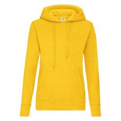 Bluza Damska Z Kapturem. Brązowe bluzy damskie Fruit of the Loom, s, bez wzorów, z kapturem. Za 82.99 zł.
