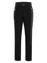 Alpine Pro Spodnie funkcyjne "Zonera" w kolorze czarnym rozmiar: 48. Czarne spodnie dresowe damskie Alpine Pro, m, bez wzorów, z tkaniny, outdoorowe. Za 442.34 zł.