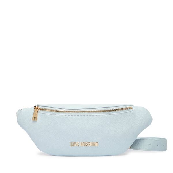 Nerka LOVE MOSCHINO. Niebieskie nerki i saszetki damskie Love Moschino, bez dodatków. Za 449.99 zł.