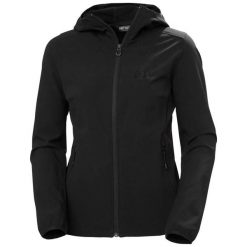 Damska kurtka wodoodporna Helly Hansen Cascade Shield. Czarne kurtki damskie Helly Hansen, m, bez wzorów, z polaru, bez kaptura. Za 724.00 zł.
