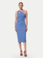 LAUREN RALPH LAUREN Sukienka koktajlowa 253903046004 Niebieski Slim Fit. Niebieskie sukienki damskie Lauren Ralph Lauren, bez wzorów, z syntetyku, wizytowe, bez ramiączek. Za 619.99 zł.