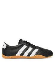 Adidas Sneakersy GRAND COURT LO JQ9684 Czarny. Czarne obuwie sportowe damskie Adidas, ze skóry, bez zapięcia. Za 329.99 zł.