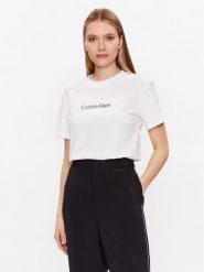 Calvin Klein T-Shirt Hero Logo K20K205448 Biały Regular Fit. Białe t-shirty damskie Calvin Klein, m, bez wzorów, z bawełny, bez kołnierzyka. Za 129.99 zł.