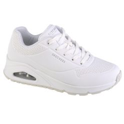 Damskie UNO STAND ON AIR Sneakersy Biały. Białe obuwie sportowe damskie Skechers, z gumy, bez zapięcia, trekkingowe, Skechers Sport. Za 335.00 zł.