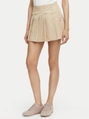 Guess Spódnica plisowana W6YD14 W2940 Czarny Regular Fit. Czarne spódnice damskie Guess, xl, z aplikacjami, z syntetyku. Za 434.99 zł.