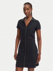 G-Star Raw Sukienka codzienna D28665-E406 Granatowy Regular Fit. Niebieskie sukienki damskie G-Star Raw, bez wzorów, z wiskozy, retro, bez ramiączek. Za 389.99 zł.