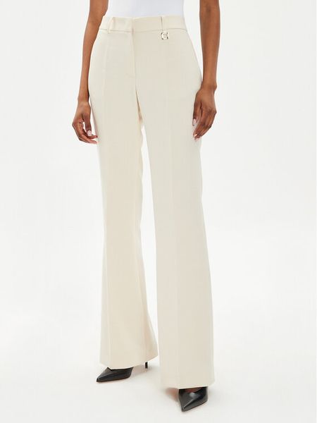 JOOP! Spodnie materiałowe 58 JW242P165 30042711 Beżowy Slim Fit. Brązowe spodnie materiałowe damskie Joop!, bez wzorów, z materiału. Za 539.99 zł.