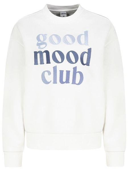 Sublevel Bluza "Elsa" w kolorze białym rozmiar: XL. Białe bluzy damskie Sublevel, xl, bez wzorów, bez kaptura. Za 118.84 zł.