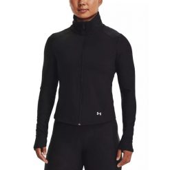 Bluza polarowa damska Under Armour Meridian Novelty. Czarne bluzy damskie Under Armour, l, bez wzorów, z materiału, bez kaptura. Za 179.99 zł.