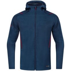 Bluza dresowa z kapturem Jako Challenge. Brązowe bluzy damskie JAKO, l, bez wzorów, z dresówki, z kapturem. Za 326.45 zł.