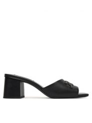 KARL LAGERFELD Klapki Plaza II KL32400 Czarny. Czarne klapki damskie KARL LAGERFELD, bez wzorów, ze skóry, bez obcasa, bez zapięcia. Za 737.99 zł.