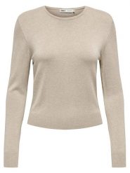 ONLY Sweter w kolorze beżowym rozmiar: M. Brązowe swetry klasyczne damskie Only, m, z wiskozy, bez kołnierzyka. Za 70.57 zł.
