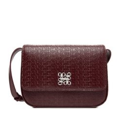 Torebka Nine West. Czerwone listonoszki damskie Nine West, bez wzorów, bez dodatków. Za 199.99 zł.