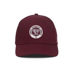 Czapka baseballowa Union Bordeaux-Bègles Goetya 2026/27. Czerwone czapki damskie Kappa, bez wzorów, z materiału. Za 180.50 zł.