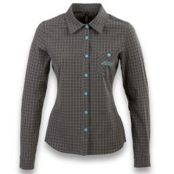Koszula Ande Arizona M/L Damskie. Szare koszule damskie Ande, l, bez wzorów, z elastanu, sportowe, bez kołnierzyka, bez ramiączek. Za 314.99 zł.