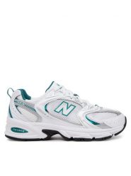 New Balance Sneakersy MR530AB Biały. Białe obuwie sportowe damskie New Balance, z materiału, bez zapięcia. Za 529.99 zł.