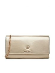 Nine West Torebka NW-W1-013-SS25 Złoty. Żółte torebki wieczorowe damskie Nine West, bez wzorów, z materiału, bez dodatków. Za 119.99 zł.