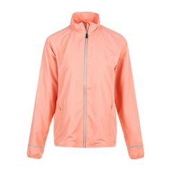 Kurtka do biegania damska Endurance Shela. Czerwone kurtki damskie Endurance, bez wzorów, bez kaptura. Za 139.99 zł.