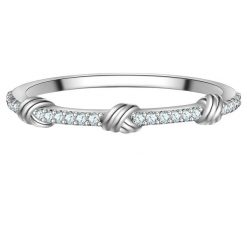 Glanzstücke München Pierscionek z Srebra Sterling w srebrze z Cyrkonia Pierścionki 1 ct Damski. Białe pierścionki damskie Glanzstücke München, z cyrkonią, srebrne. Za 189.99 zł.