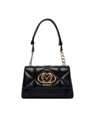 LOVE MOSCHINO Torebka JC4259PP0OLC0000 Czarny. Czarne torebki klasyczne damskie Love Moschino, ze skóry, bez dodatków. Za 1,009.00 zł.