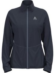 Odlo Kurtka softshellowa "Markenes" w kolorze granatowym rozmiar: XL. Niebieskie kurtki sportowe damskie ODLO, xl, bez wzorów, bez kaptura. Za 180.49 zł.