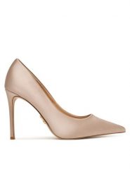 Steve Madden Szpilki Thrive Pump 11003887 Beżowy. Brązowe szpilki damskie Steve Madden, bez wzorów, z materiału, bez obcasa, na szpilce, bez zapięcia. Za 519.99 zł.