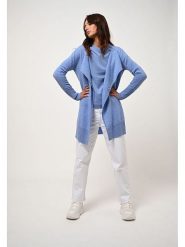 AUTHENTIC CASHMERE Kaszmirowy kardigan "Chésery" w kolorze błękitnym rozmiar: XL. Niebieskie kardigany damskie AUTHENTIC CASHMERE, xl, bez wzorów, z kaszmiru. Za 483.17 zł.