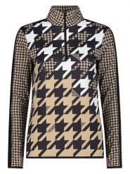 Cmp Bluza polarowa w kolorze beżowo-biało-czarnym rozmiar: 34. Białe bluzy damskie CMP, bez wzorów, z materiału, bez kaptura. Za 121.80 zł.