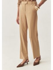 TATUUM Spodnie w kolorze karmelowym rozmiar: 38. Brązowe spodnie materiałowe damskie TATUUM, bez wzorów, z materiału. Za 191.88 zł.