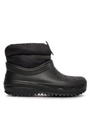 Crocs Botki Classic Neo Puff Shorty Boot W 207311 Czarny. Czarne botki damskie Crocs, z tworzywa sztucznego, bez obcasa, na płaskiej podeszwie, bez zapięcia. Za 329.99 zł.