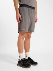 Spodenki treningowe Hummel Blaze Pro. Szare spodenki sportowe damskie Hummel, l, bez wzorów, z materiału, na fitness i siłownię. Za 127.50 zł.