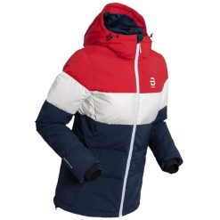 Damska kurtka puchowa Daehlie Sportswear Podium Flag. Białe kurtki damskie DAEHLIE, na zimę, s, bez wzorów, z poliamidu, bez kaptura. Za 988.00 zł.