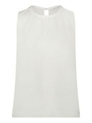BETTY & CO Bluzka w kolorze białym rozmiar: XL. Białe bluzki damskie Betty & Co, xl, bez wzorów, bez kołnierzyka, bez ramiączek. Za 71.95 zł.