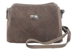 Listonoszka skórzana BARBERINI'S c. beżowa 931-9. Brązowe shopper bag Barberinis, bez wzorów, ze skóry, duże, bez dodatków. Za 253.99 zł.