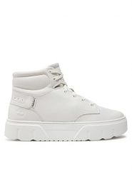 Timberland Sneakersy Laurel Court TB0A27EKEM21 Biały. Białe obuwie sportowe damskie Timberland, ze skóry, bez zapięcia. Za 409.99 zł.